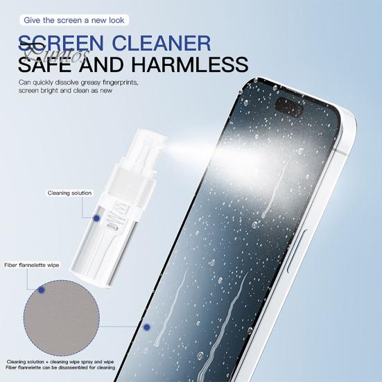 11 In 1 Keyboard Cleaner Kit Portable Laptop Cleaning Kit with Brush Screen Spray Keycap Puller for Phone Tablet Camera Lens Earphone