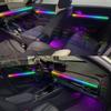 For BMW 2 Series F22 2015-2021 Car LED Ambient Lamps Colorful Atmosphere Lights AutoInterior Neon Strip 64 RGB Lighting Neon Lights 4