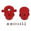 Rear Drive Gear Box Shell RC Truck Accessory Metal Gear Box Shell for WPL D12 Truck