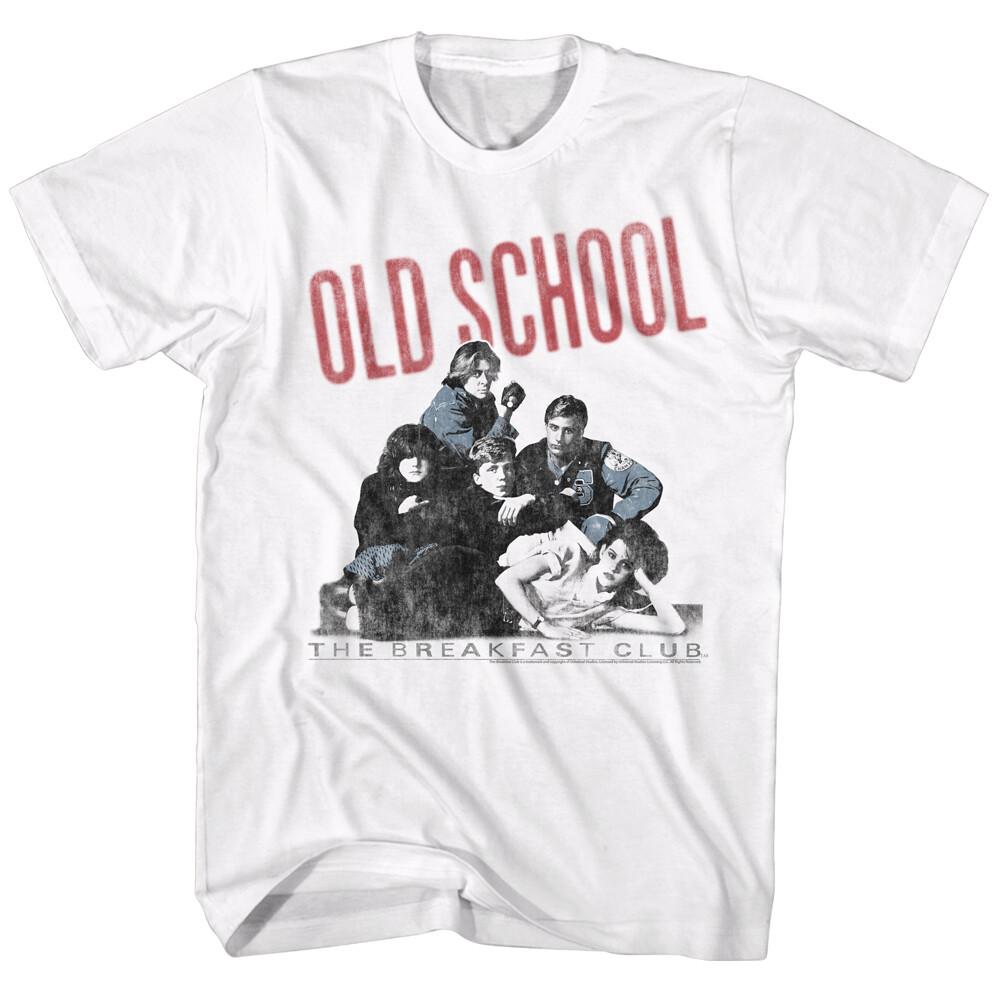 The Breakfast Club Movie Cast Photo Old School John Bender Men s T Shirt XXL
