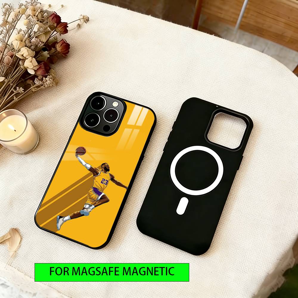 King James Phone Case For iPhone17,16,15,14,13,12,11 Plus,Pro Magnetic For Magsafe Wireless Charging