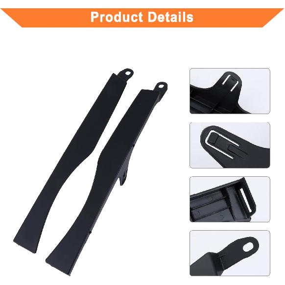 Front Bumper Grille (1Pair).Fit for Toyota Tacoma 2005-2011.Headlight Filler Trim Panels Set.Replaces Part #5251304020C0, 5251204020C0.