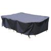 300cm Garden Furniture Cover, Rectangular Garden Furniture Cover, Waterproof Cover for Table Chair Sofas, Outdoor Garden Furniture Cover, 300x142x67c