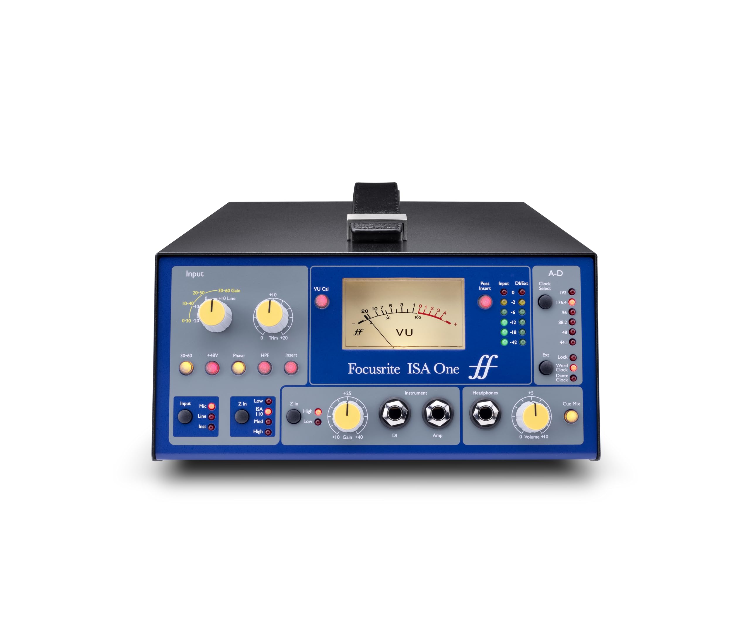 

Focusrite Focus Light Mic ISA One Preamp/D.I [] синій