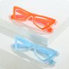 Cat Eye Anti-Blue Glasses, Personalized Men'S And Women'S Flat Glasses, Street Shooting Frame Glasses