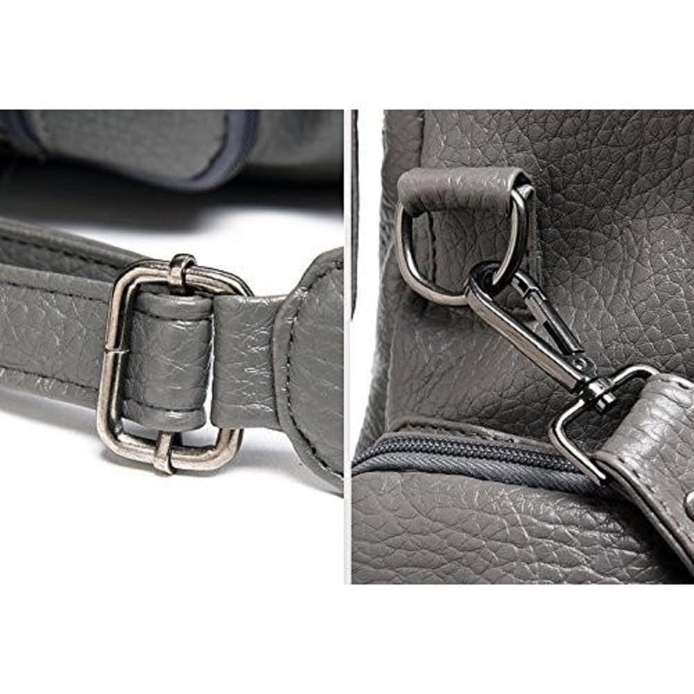 cmy select Mochila com Tachas Pretas [cmy select], Feminina,