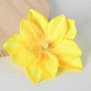 5 Pcs Artificial Flower Diy Flower Craft Artificial Lotus Flower Heads Small Realistic Clematis Blooms Diy Wedding For Home