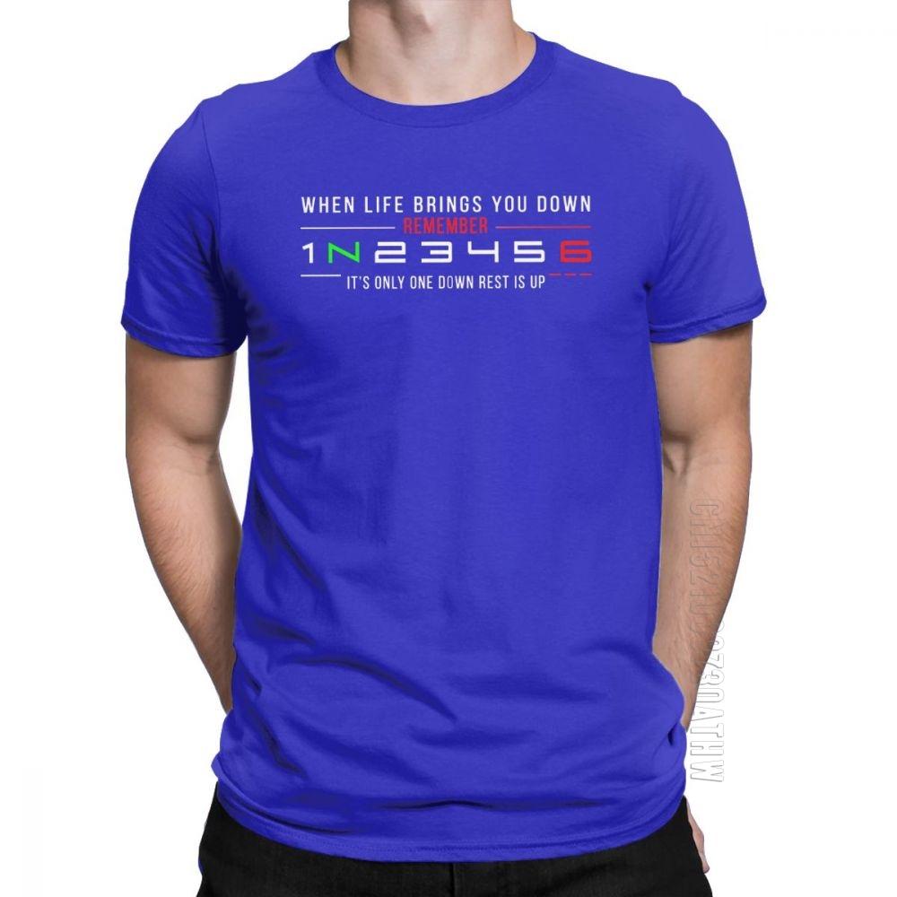 Amazing 1N23456 T Shirts Men Pure Cotton T Shirt Ride Moto Supermoto Bike Chopper Motorcycle Short Sleeve Tee Shirt Party Tops