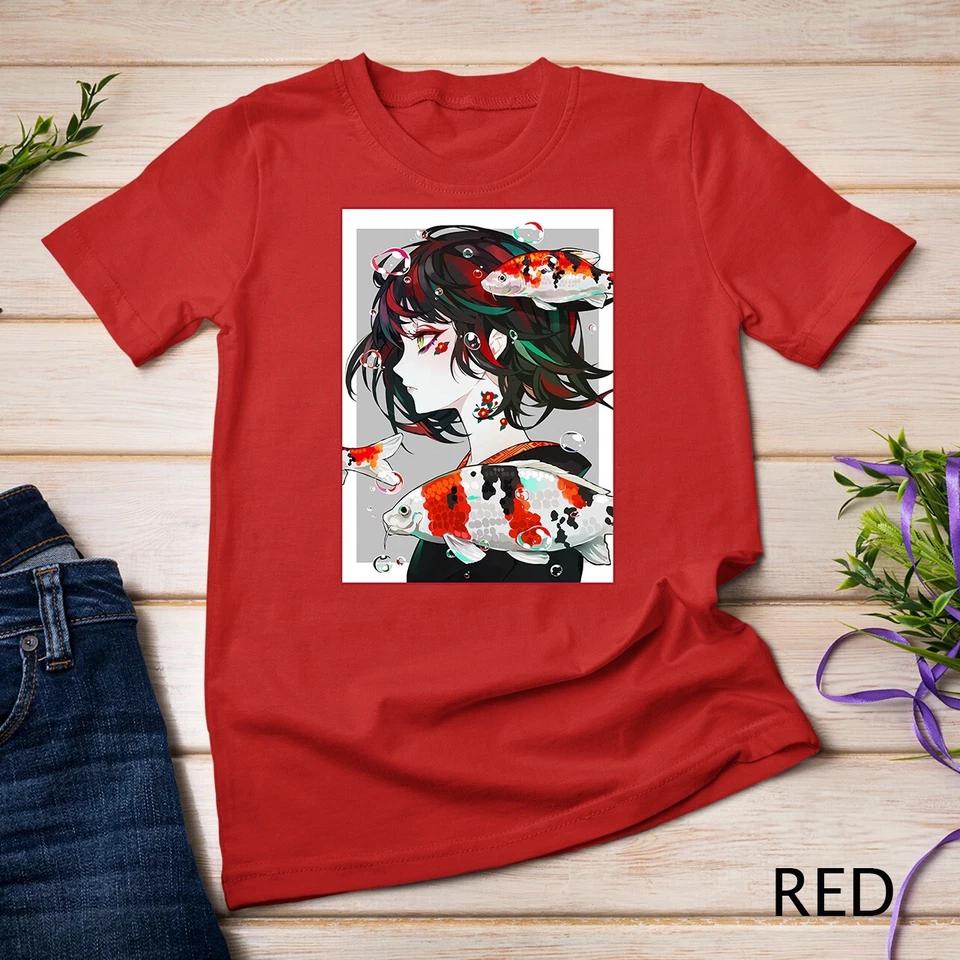 Anime Girl Japanese Aesthetic anime Otaku Shirt Unisex T-shirt 7 L