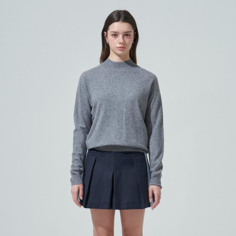 Blu Dot Premium Holgarment Soft Half Neck Knit Mg