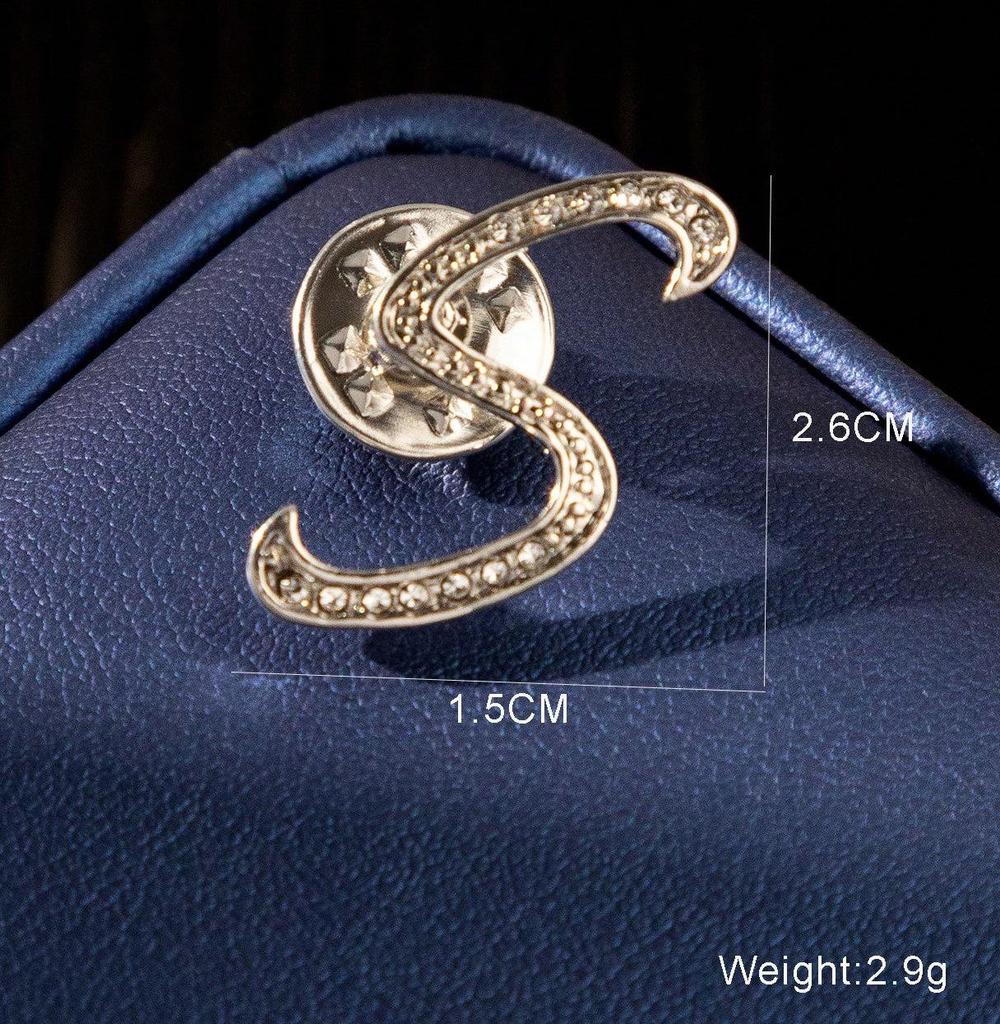 Titanium Mini Brooch Corsage Pin - Small Sweater/Suit Accessory