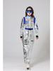 Halloween Astronaut Raumanzug Silber Body Unisex Erwachsene Kostüm