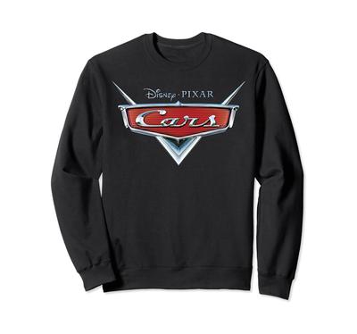 Disney Pixar Cars Official Grill Badge Logo Sweatshirt