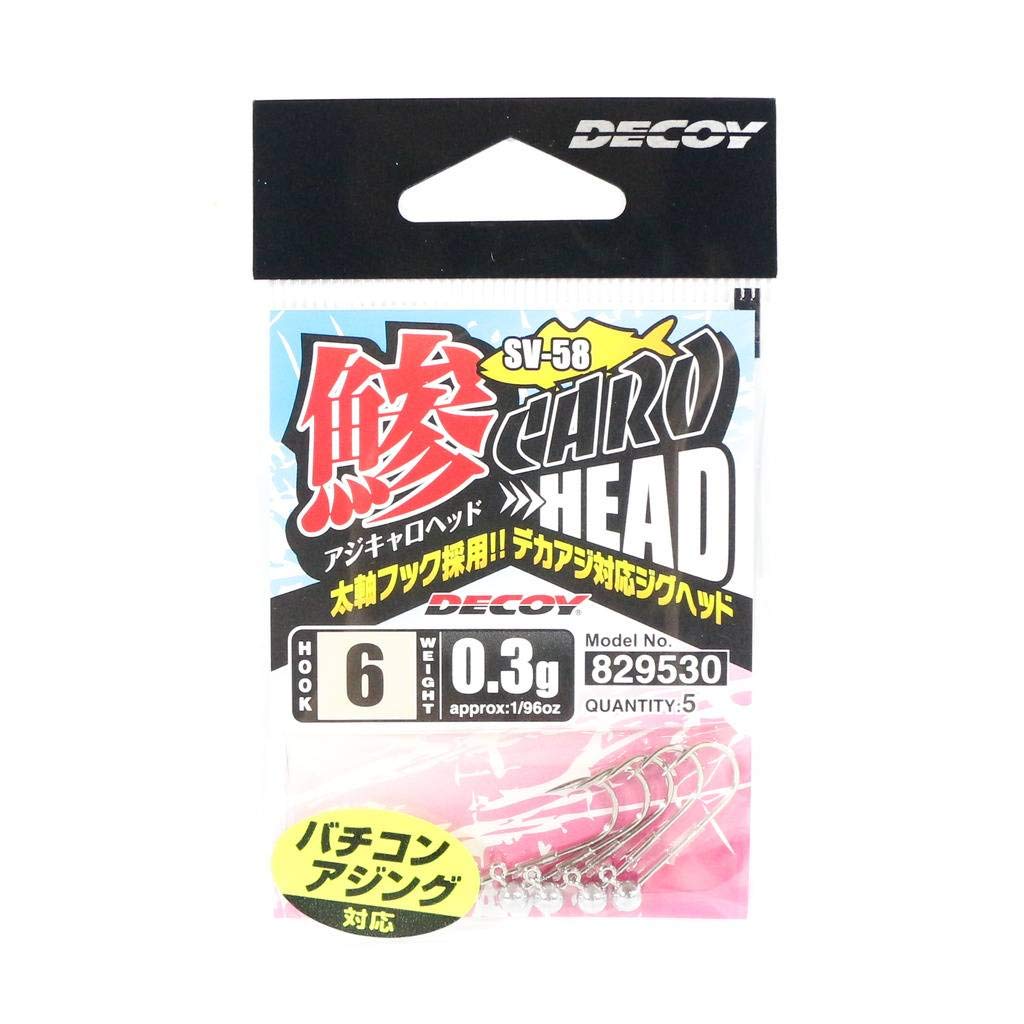 KATSUICHI Decoy SV-58 Ajicaro Head #6-0.3g #6-0.3g