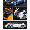 Simulation 1/32 Pagani Huayra BC Alloy Car Model with Light and Sound Collection Miniature Voiture Toy Vehicle Gift Children Boy