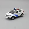 Simulation Police Alloy Car With Double Doors Model Toy For Collection