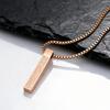 Collares Verticales Árabes de Allah para Hombres Mujeres, Collar Colgante Musulmán Ayatul Kursi, Joyería Islámica para Eid Ramadan Regalos