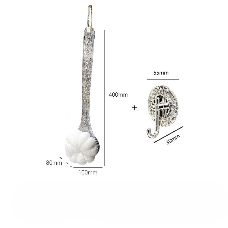 

Щетка для душа, скраб для спины, не требующая ухода, длинная ручка, двухсторонняя щетка для душа, мягкая щетка, скраб для спины, скраб для спины, щетка для скраб для спины