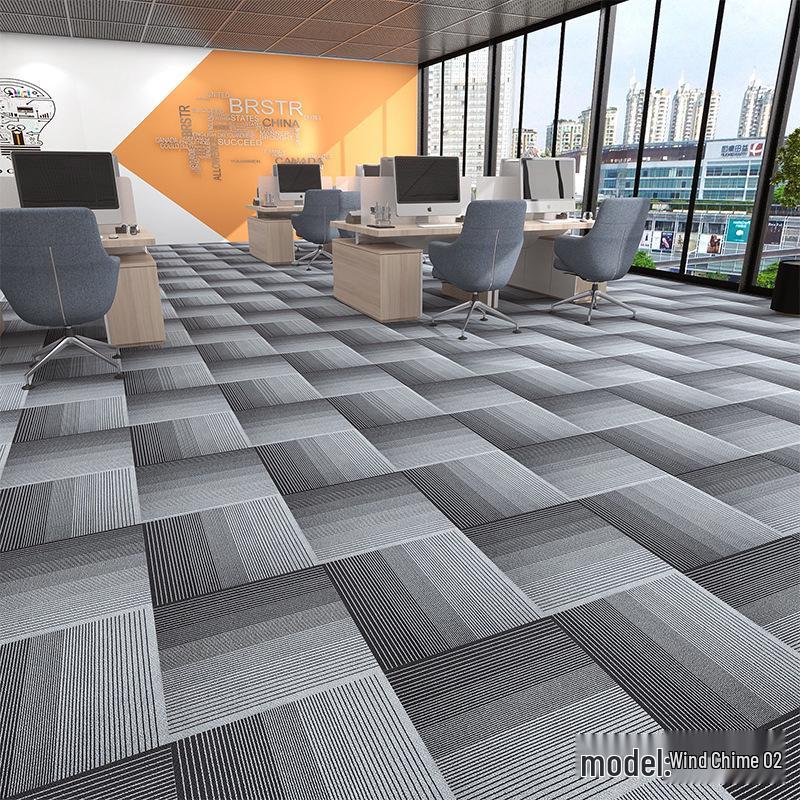 

Екологічна звукоізоляційна вогнестійка килимова плитка для офісу, спальні або вітальні Super thick non-woven bottom