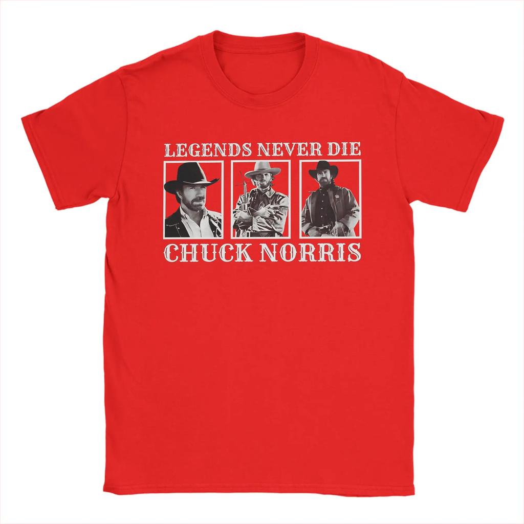 Chuck Norris American Martial Artist  T Shirt Summer  Cotton T Shirts For Men's Print Tee Shirt Short Sleeves Vintage Tops