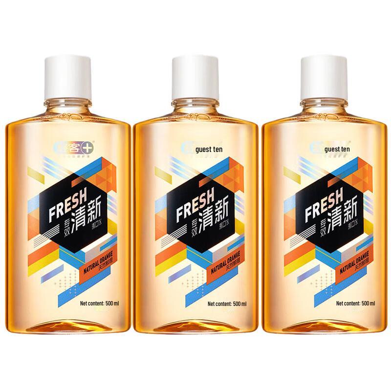 

Shuke Professional Orange Mouthwash 3-Pack