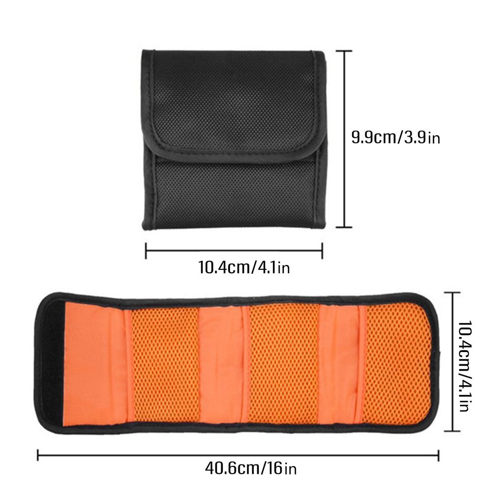 Organizzatori per Filtri Fotocamera DSLR Portatili Borsa Affidabile per Trasporto Filtri Fotocamera Poliestere Perfetta per Fotografia all'Aperto Viaggi