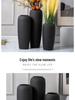 Modern Minimalist Nordic Floor Vase for Dried Flowers – Large Ceramic Home Decor for Living Room or Entrance