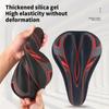 3D MTB Bike Saddle GEL Bicycle Seat Cover Unisex Road Bikes Bicycle Soft Bike Seat Covers Carbon Journey Cycling Accessories