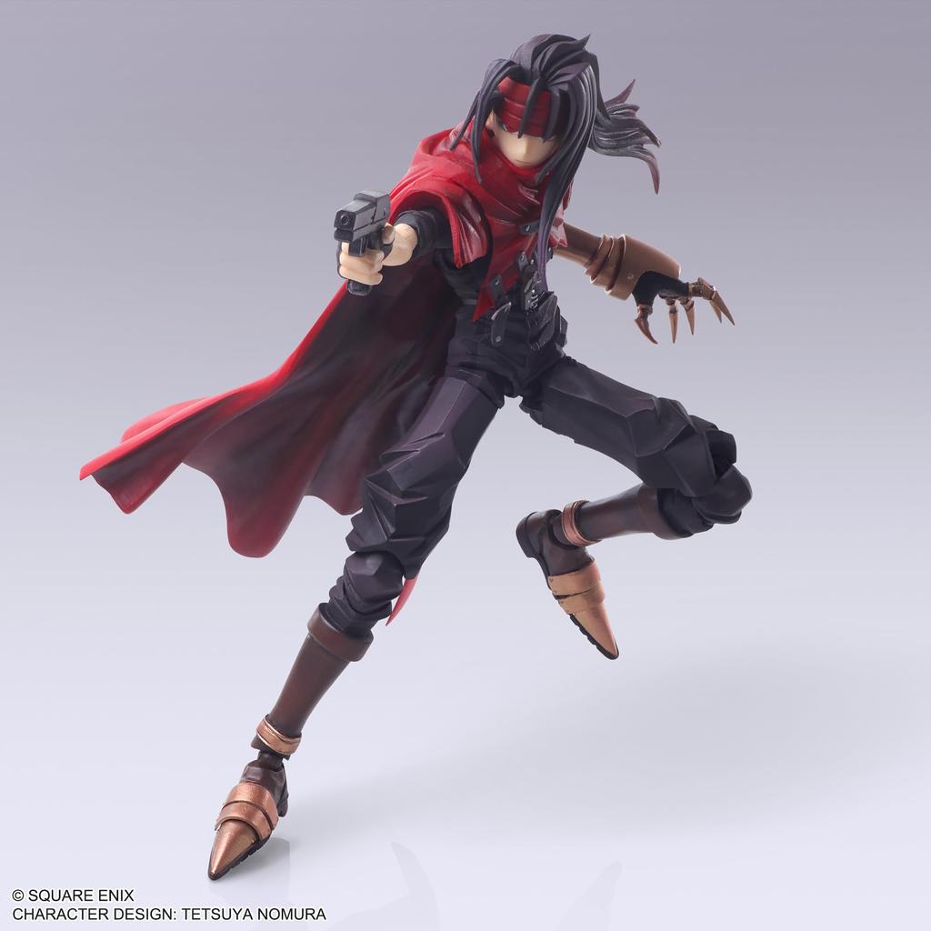Final Fantasy VII Bring Arts PVC Painted Movable Figure <Vincent Valentine>
