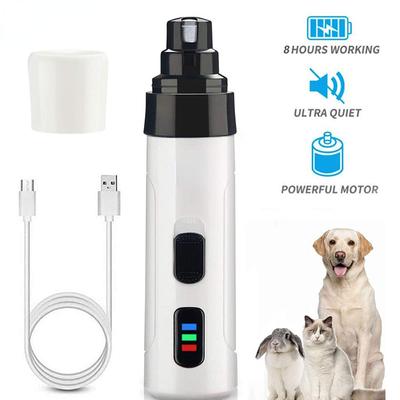 Ağrısız USB Şarjlı Köpek Tırnak Öğütücüler Şarj Edilebilir Evcil Hayvan Tırnak Makası Sessiz Elektrikli Köpek Kedi Pençeleri Tırnak Bakım Kesme Aletleri