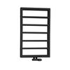 Bathroom Radiator Luxrad a 3 750 X 400 Mm Matt Black 9005 Matt Zdc 207w