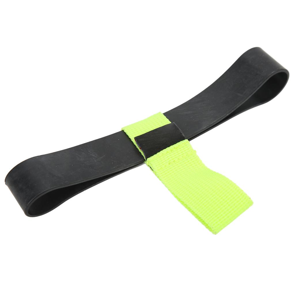 KEEP DIVING Diving Tank Hose Retainer Band Rubber Elastic Wearproof Snorkeling Bottle Strap for 6L CylinderFluorescent