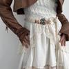 Bohemian Tie Rope Waist Belt Luxury Design Waist Chain Punk Butterfly Waistband  Women's Fashion