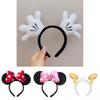 Cartoon Minnie Mickey Ear Headband For Adults And Children Cute And Sparkly Butterfly Bow Hair Accessories