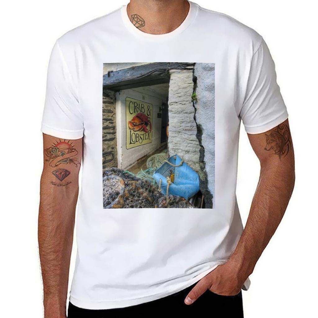 Port Isaac Portwenn Tshirt Casual Simple Design Short Sleeve Shirt
