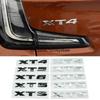 3D Car Rear Trunk Sticker Logo Letters Decals Badge for Cadillac XT4 XT5 XT6 XTS CT4 CT5 CT6 AWD ATS-L Auto Exterior Accessories
