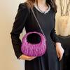 Exquisite Acrylic Check Candy Color Women's Handbag Spring New Fashion Small Fragrance Style One Shoulder Crossbody Bag