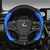 Stylish Car Leather Steering Wheel Cover for Lexus GS300h ES300h ES330 ES350 NX300h IS300 RX300 IS250 CT200h NX300 Accessories