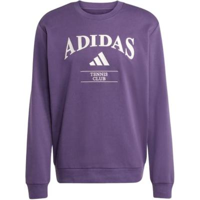 adidas Sweatshirt à manches longues motif imprimé lettres Homme sweatshirt Aurora-Prune KA0995