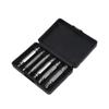 4/6Pcs Damaged Screw Extractor Drill Bit Set High Speed Steel Stripped Broken Bolt Remover Easy Out Demolition Repair Tool Kit Convenient