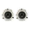 2 Pcs 150W Car Tweeter High Sensitivity High Frequency Response Silver Car Loudspeaker for All Car Sound Systems