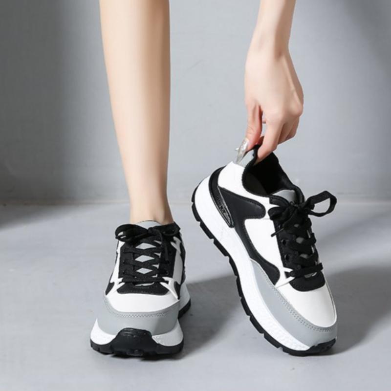 Spring, Summer, Autumn and Winter Women's Shoes Women's Sneakers Increase Height, Comfortable and Wear-resistant Sports Casual Shoes