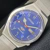 AUTOMATIC 8200 JAPAN MENS VINTAGE ARABIC BLUE COLOR DIAL WATCH A702780-1 R210-a702780
