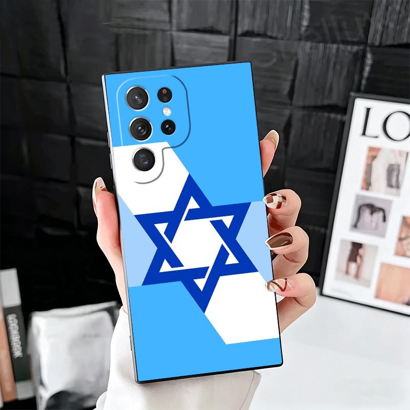 David Jewish Star Symbol Soft Phone Case for Samsung Galaxy S26 S25 Edge S24 Ultra S23 Plus S22 S21 FE S20 Black Cover Back Shel
