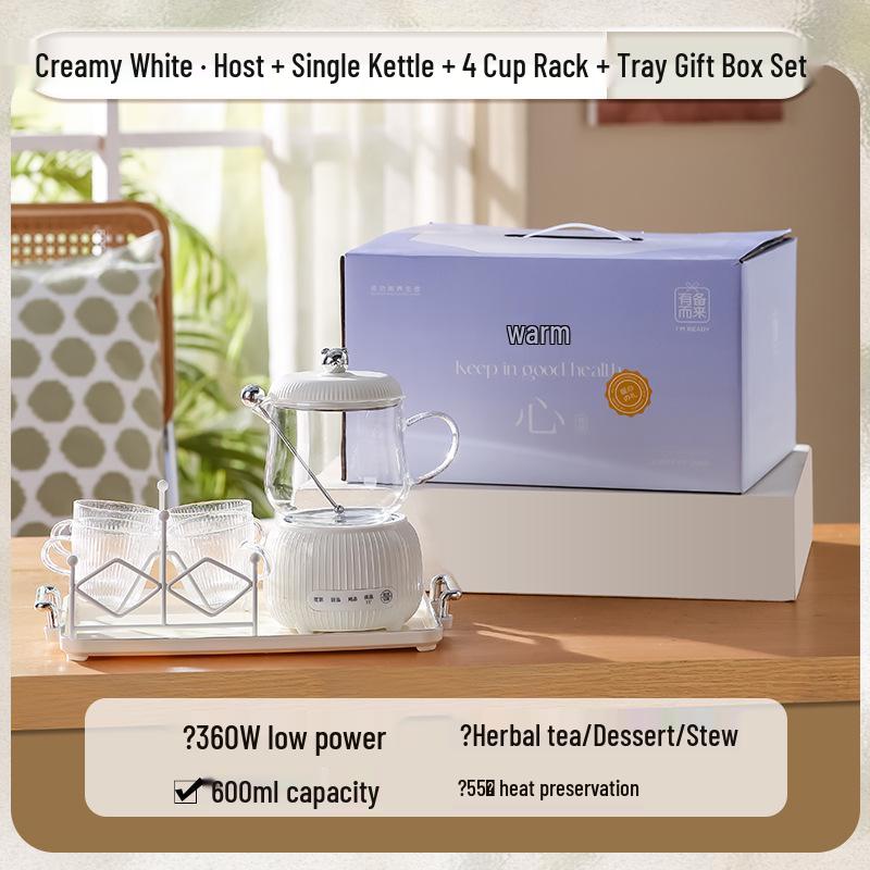 Wow Multifunctional Mini Glass Teapot: Automatic & Convenient for Home and Office