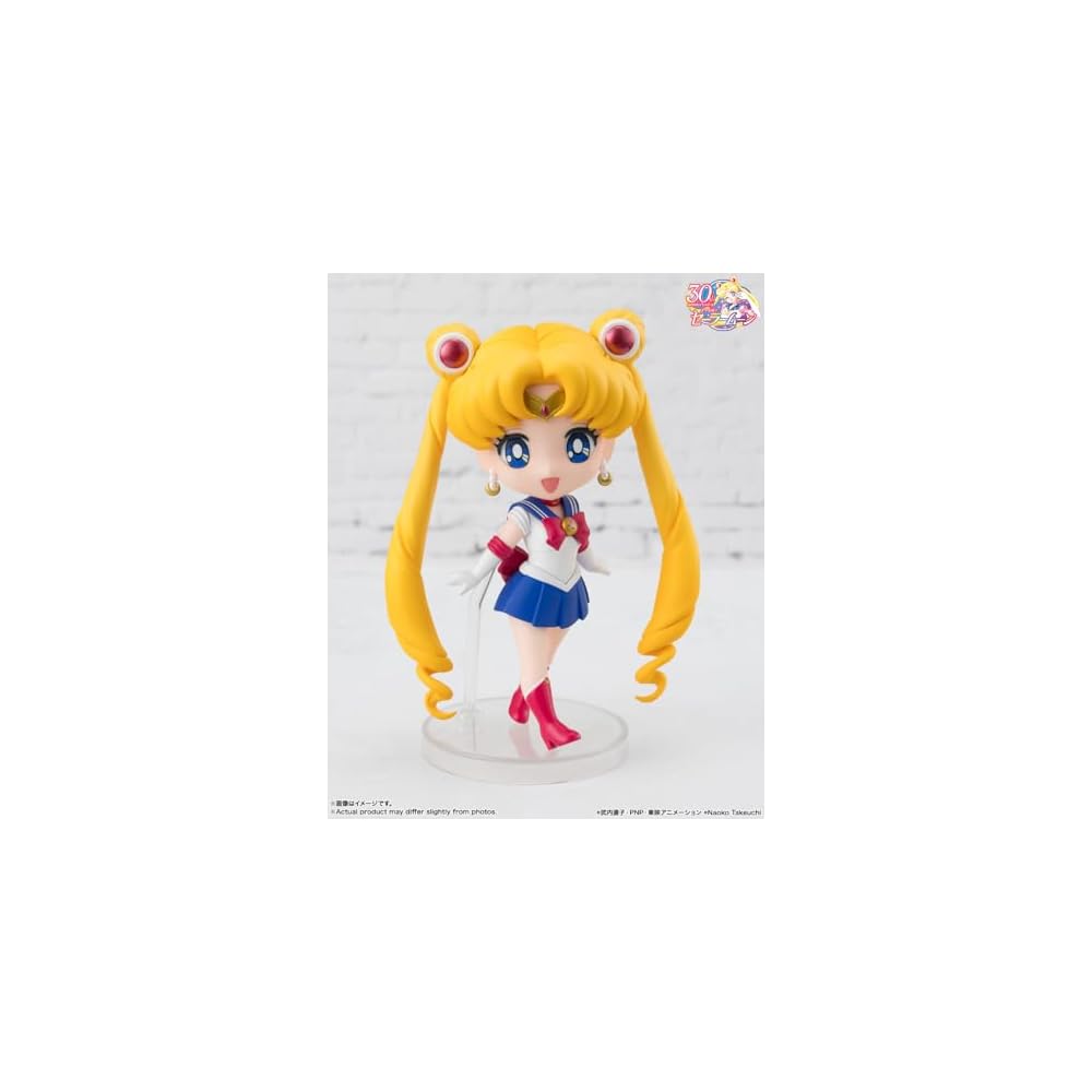 TAMASHII NATIONS Figuarts Mini Sailor Moon R Crystal Star Compact Edition 90mm PVC ABS Painted Action Figure