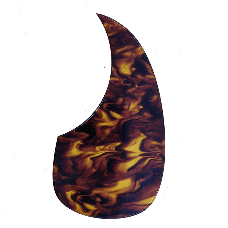 Pleroo Custom Guitar Pickgaurd - Great Elegant Bevelled Edge Acoustic Guitar Pickguard Teardrop Shape Multicolor Choice