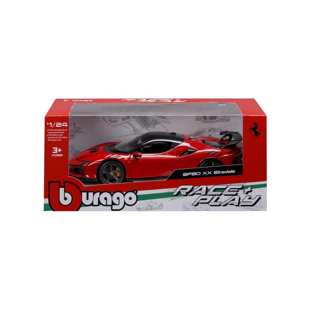 Bburago Ferrari SF90 XX Stradale Red Diecast Model Finished Product RD 1/24 / Car, 18-26032
