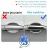 8PCS Car Door Handle Bowl Sticker Anti-Scratch Toughness Cover Trims Accessories