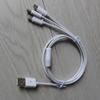 USB C Multi Charging Cable 3-in-1 Charging Cord with Type C Connectors Universal